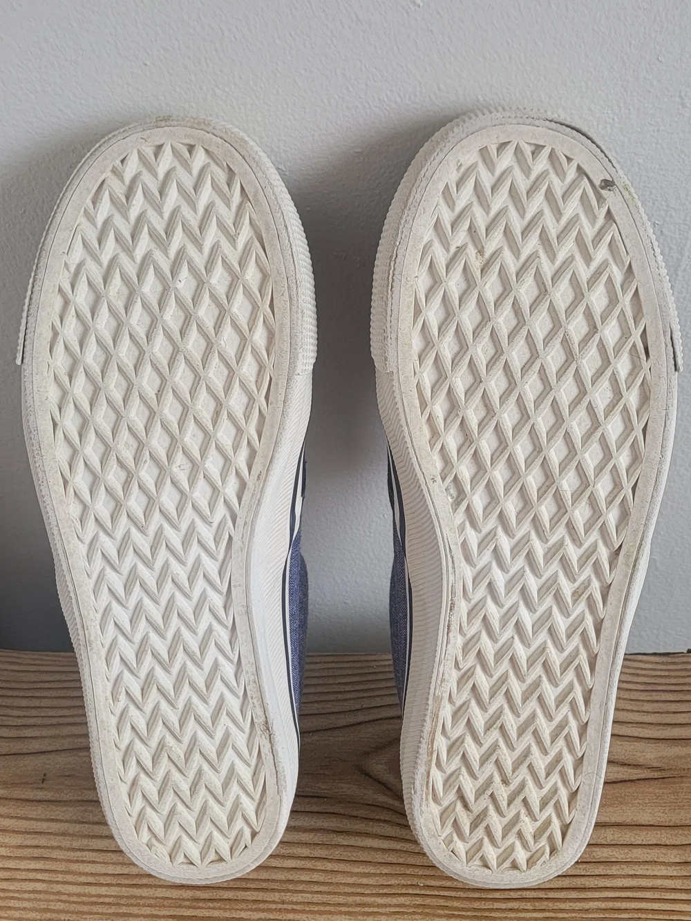 H&M Kids Navy Slip-On Canvas Shoes